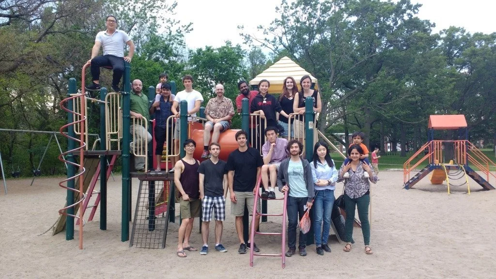 We took our group photo with Prof. Anton Zilman's group.